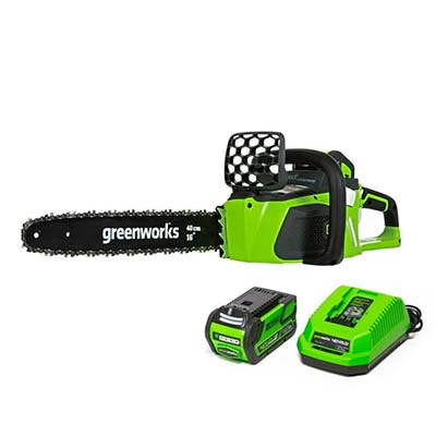 GreenWorks 20312 16-Inch - Best Battery Powered Chainsaw